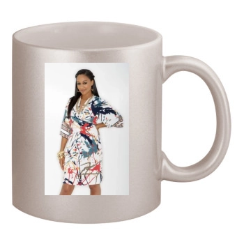 Tia Mowry 11oz Metallic Silver Mug