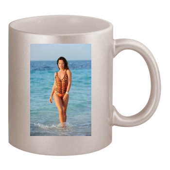 Tammin Sursok 11oz Metallic Silver Mug