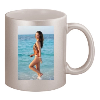 Tammin Sursok 11oz Metallic Silver Mug