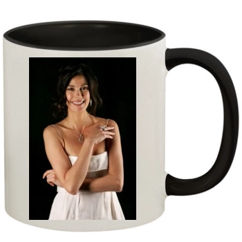 Teri Hatcher 11oz Colored Inner & Handle Mug