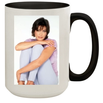 Teri Hatcher 15oz Colored Inner & Handle Mug