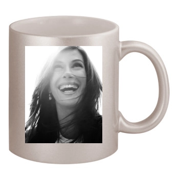 Teri Hatcher 11oz Metallic Silver Mug