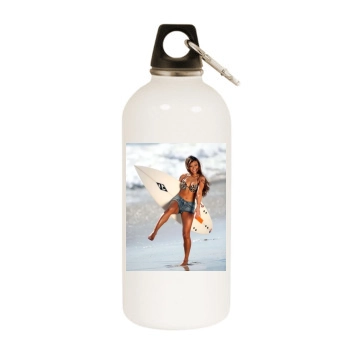 Tila Tequila White Water Bottle With Carabiner