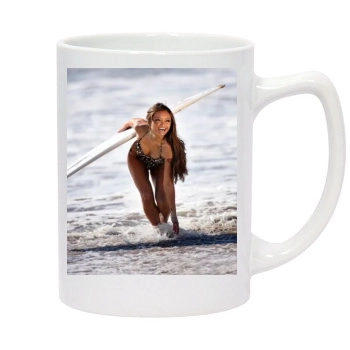 Tila Tequila 14oz White Statesman Mug