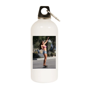 Tila Tequila White Water Bottle With Carabiner
