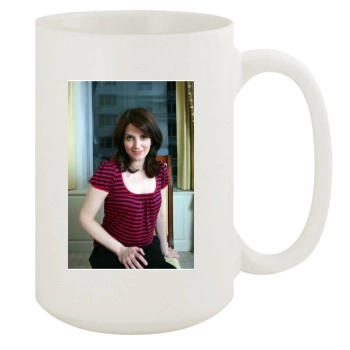 Tina Fey 15oz White Mug