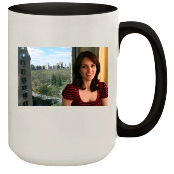 Tina Fey 15oz Colored Inner & Handle Mug