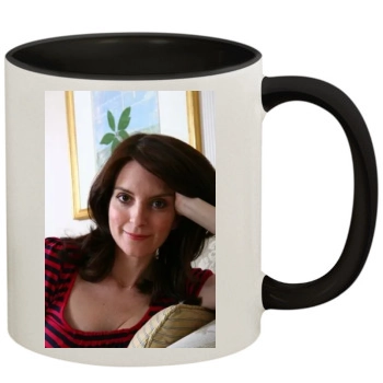 Tina Fey 11oz Colored Inner & Handle Mug