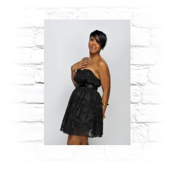 Toni Braxton Metal Wall Art