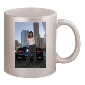 Traci Bingham 11oz Metallic Silver Mug