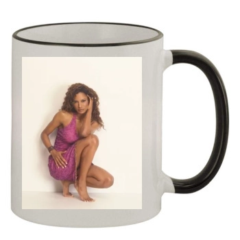 Traci Bingham 11oz Colored Rim & Handle Mug