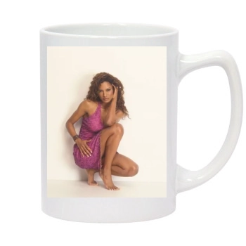 Traci Bingham 14oz White Statesman Mug