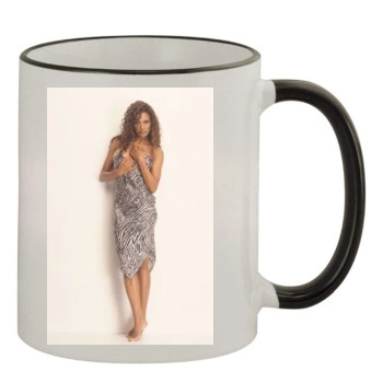 Traci Bingham 11oz Colored Rim & Handle Mug