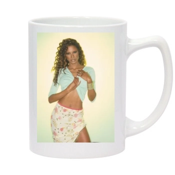 Traci Bingham 14oz White Statesman Mug