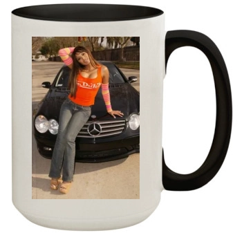 Traci Bingham 15oz Colored Inner & Handle Mug