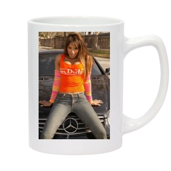 Traci Bingham 14oz White Statesman Mug