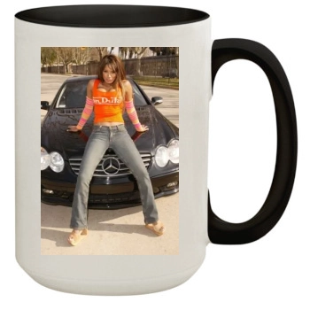 Traci Bingham 15oz Colored Inner & Handle Mug