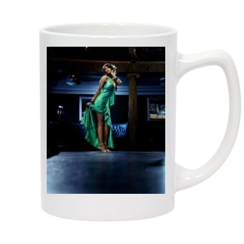 Traci Bingham 14oz White Statesman Mug