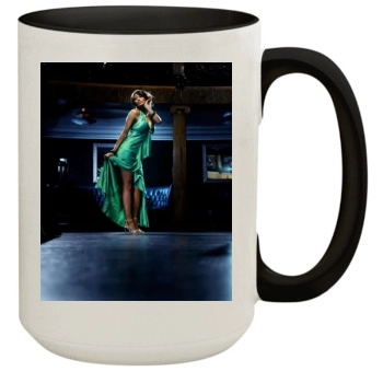 Traci Bingham 15oz Colored Inner & Handle Mug