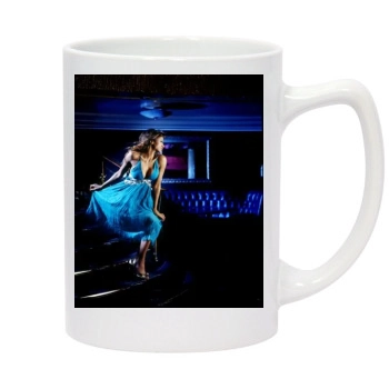 Traci Bingham 14oz White Statesman Mug