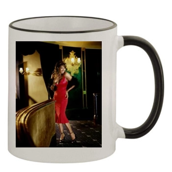 Traci Bingham 11oz Colored Rim & Handle Mug