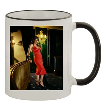 Traci Bingham 11oz Colored Rim & Handle Mug