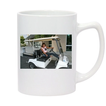 Traci Bingham 14oz White Statesman Mug