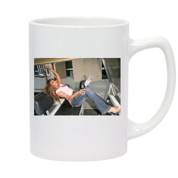 Traci Bingham 14oz White Statesman Mug