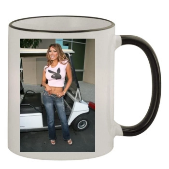 Traci Bingham 11oz Colored Rim & Handle Mug