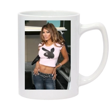 Traci Bingham 14oz White Statesman Mug