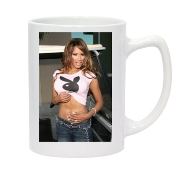 Traci Bingham 14oz White Statesman Mug