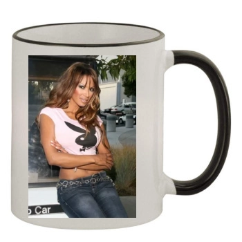 Traci Bingham 11oz Colored Rim & Handle Mug