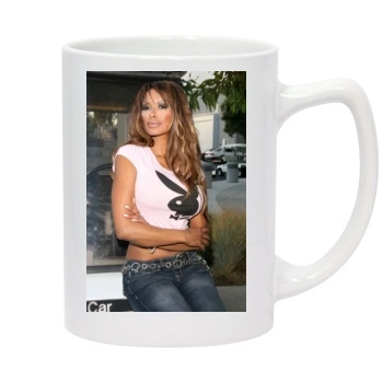 Traci Bingham 14oz White Statesman Mug