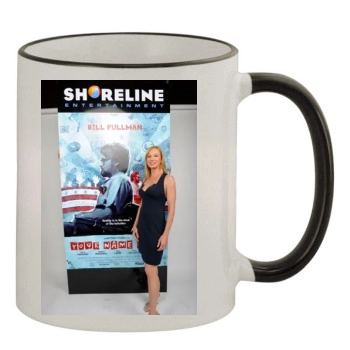 Traci Lords 11oz Colored Rim & Handle Mug