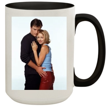 Traylor Howard 15oz Colored Inner & Handle Mug