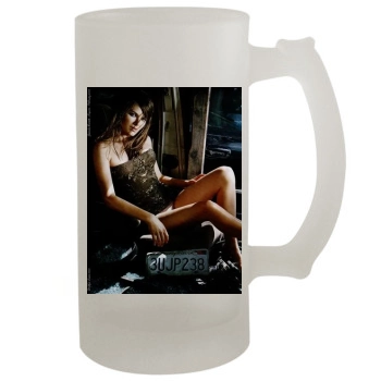 Jacinda Barrett 16oz Frosted Beer Stein