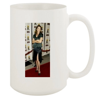 Jacinda Barrett 15oz White Mug