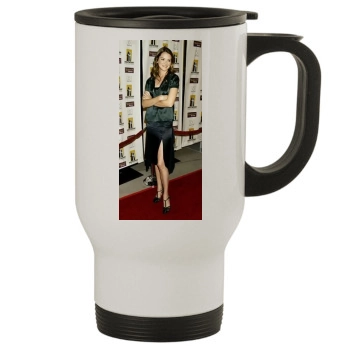 Jacinda Barrett Stainless Steel Travel Mug