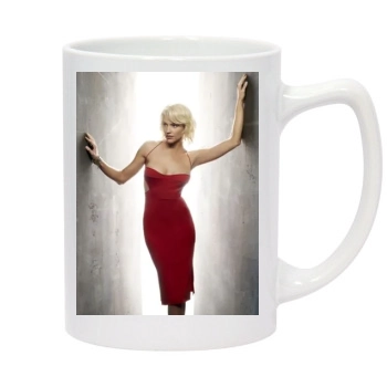 Tricia Helfer 14oz White Statesman Mug