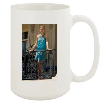 Tricia Helfer 15oz White Mug