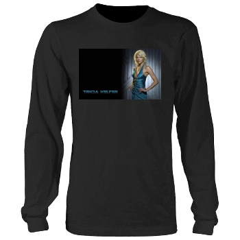 Tricia Helfer Men's Heavy Long Sleeve TShirt