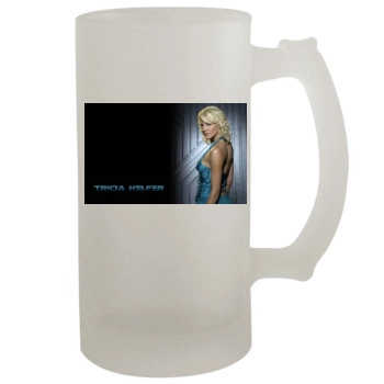 Tricia Helfer 16oz Frosted Beer Stein