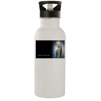 Tricia Helfer Stainless Steel Water Bottle