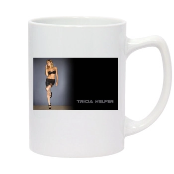 Tricia Helfer 14oz White Statesman Mug