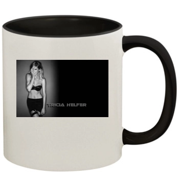 Tricia Helfer 11oz Colored Inner & Handle Mug