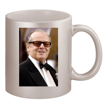 Jack Nicholson 11oz Metallic Silver Mug