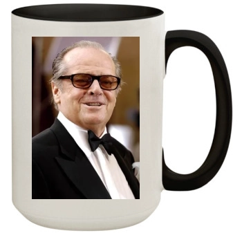 Jack Nicholson 15oz Colored Inner & Handle Mug