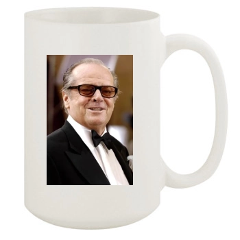 Jack Nicholson 15oz White Mug