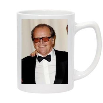 Jack Nicholson 14oz White Statesman Mug