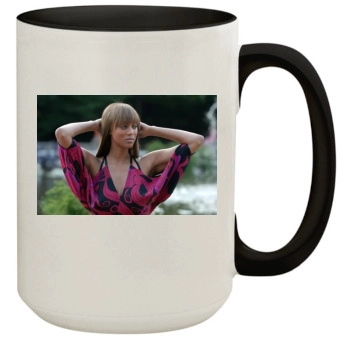 Tyra Banks 15oz Colored Inner & Handle Mug